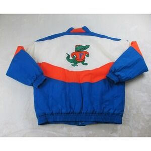 VINTAGE Florida Gators Jacket Mens Extra Large Blue‎ White UF Football NCAA*